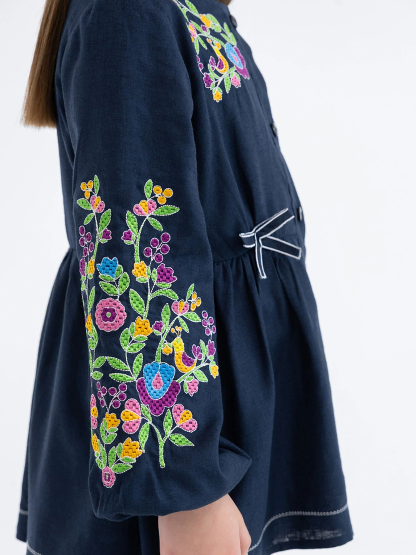 Вышиванки Folk Moda модель fm3024-chornilxnij Фото