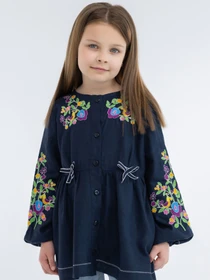 Вышиванки Folk Moda модель fm3024-chornilxnij Фото