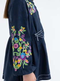Вышиванки Folk Moda модель fm3024-chornilxnij Фото
