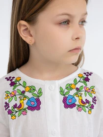 Вышиванки Folk Moda модель fm3022-blij Фото