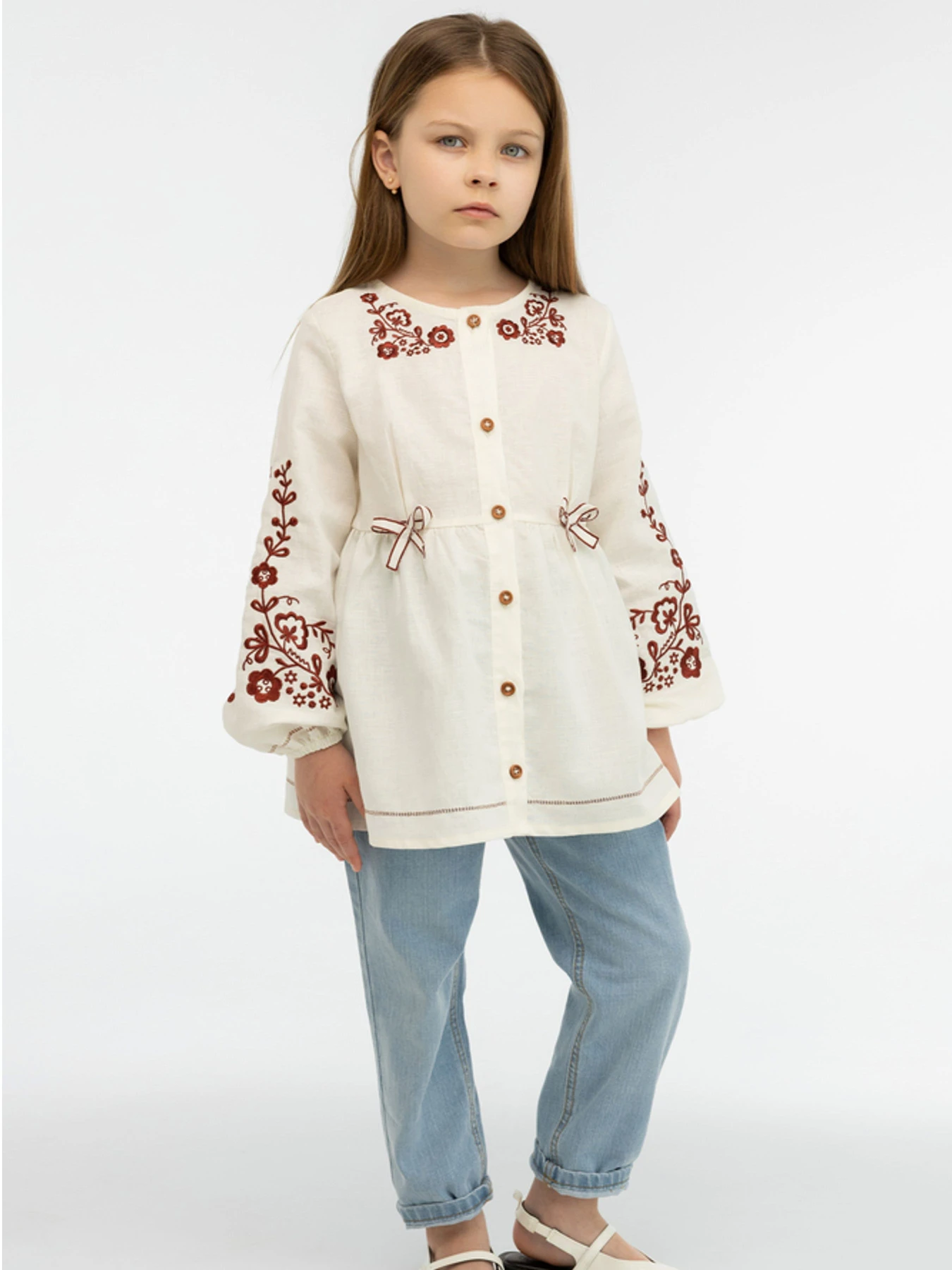 Вышиванки Folk Moda модель fm3023-vershkovij Фото