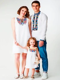 Вышиванки Folk Moda модель fm3017-blij Фото