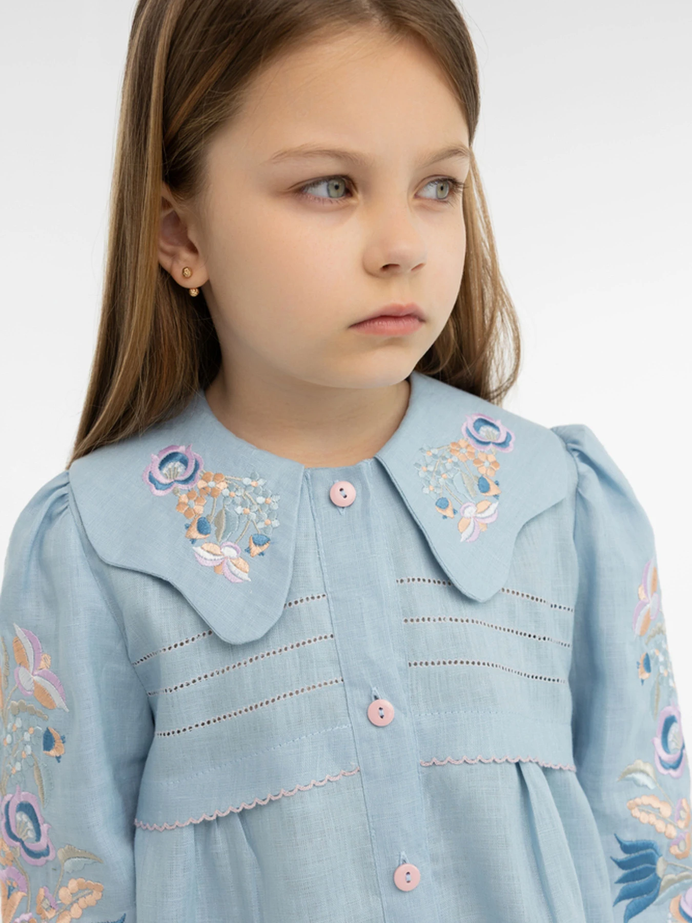 Вышиванки Folk Moda модель fm3020-nebesno-blakitnij Вышиванки Folk Moda модель fm3020-nebesno-blakitnij Фото