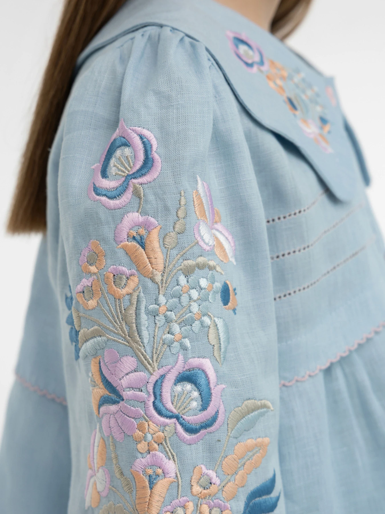 Вышиванки Folk Moda модель fm3020-nebesno-blakitnij Вышиванки Folk Moda модель fm3020-nebesno-blakitnij Фото