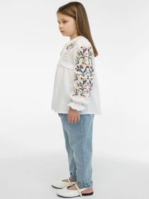Вышиванки Folk Moda модель fm3021-blij Фото