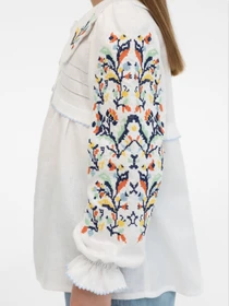 Вышиванки Folk Moda модель fm3021-blij Фото
