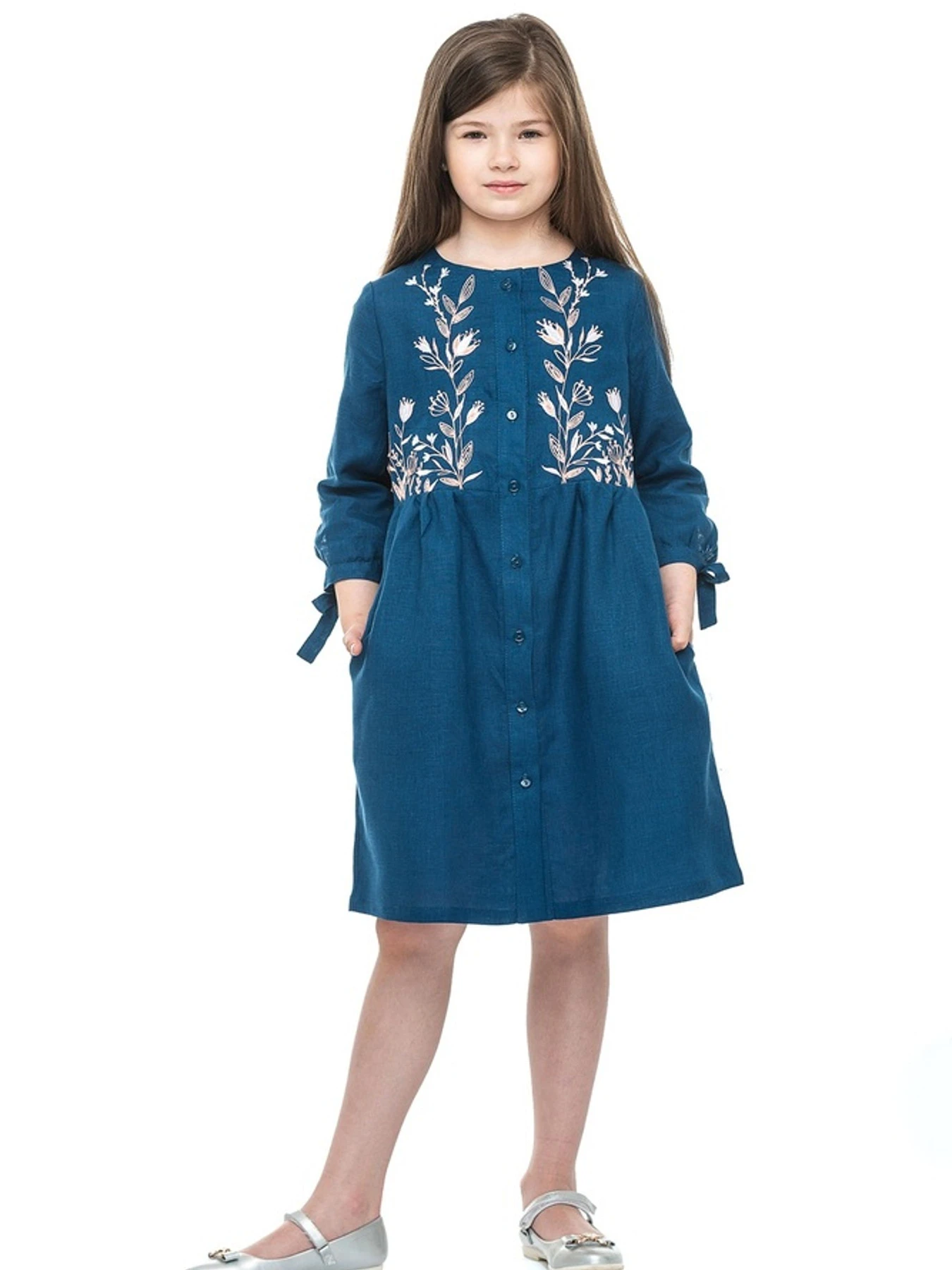Вышиванки Folk Moda модель fm3003-lazurno-sinj Вышиванки Folk Moda модель fm3003-lazurno-sinj Фото