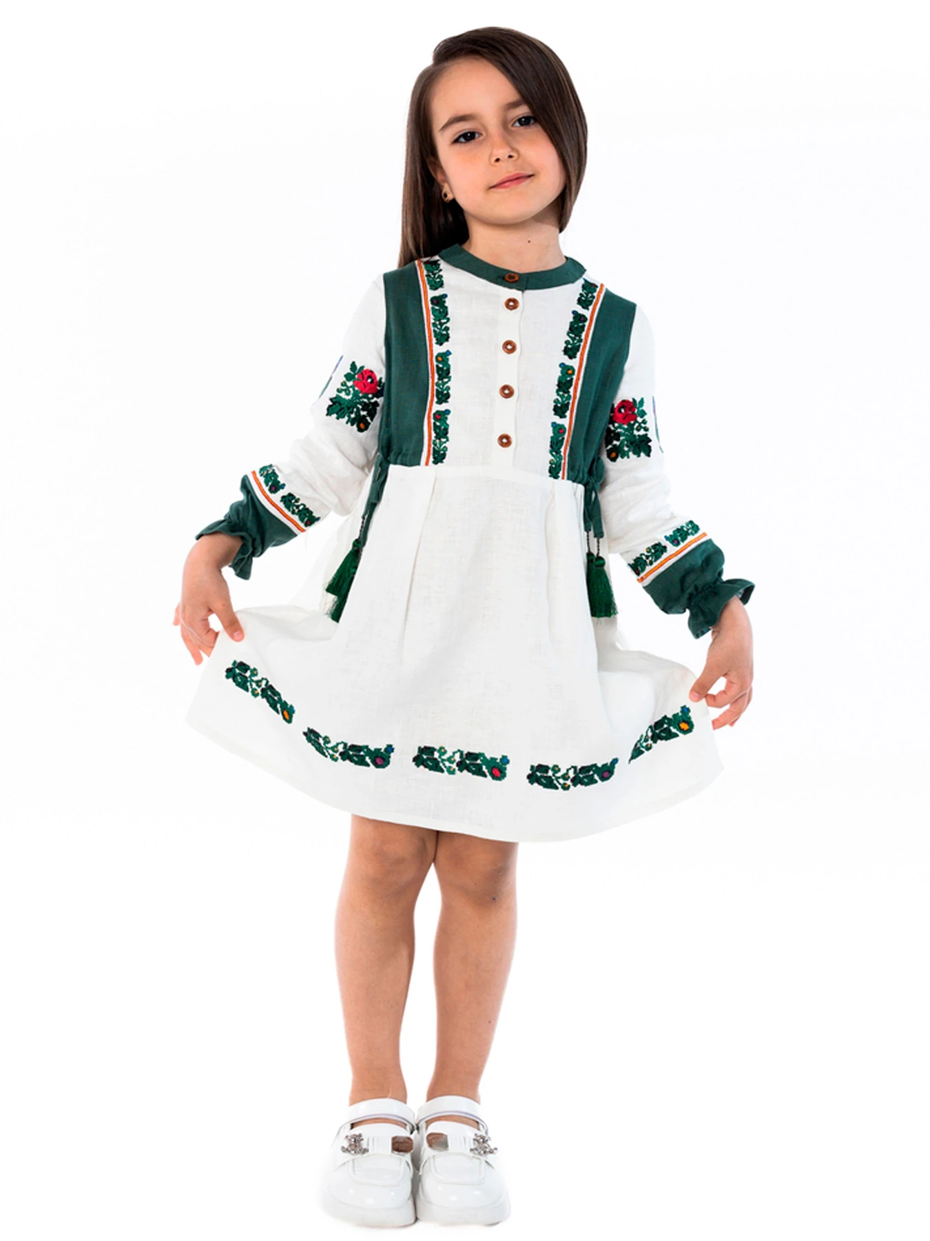 Вышиванки Folk Moda модель fm2901-vershkovij Фото