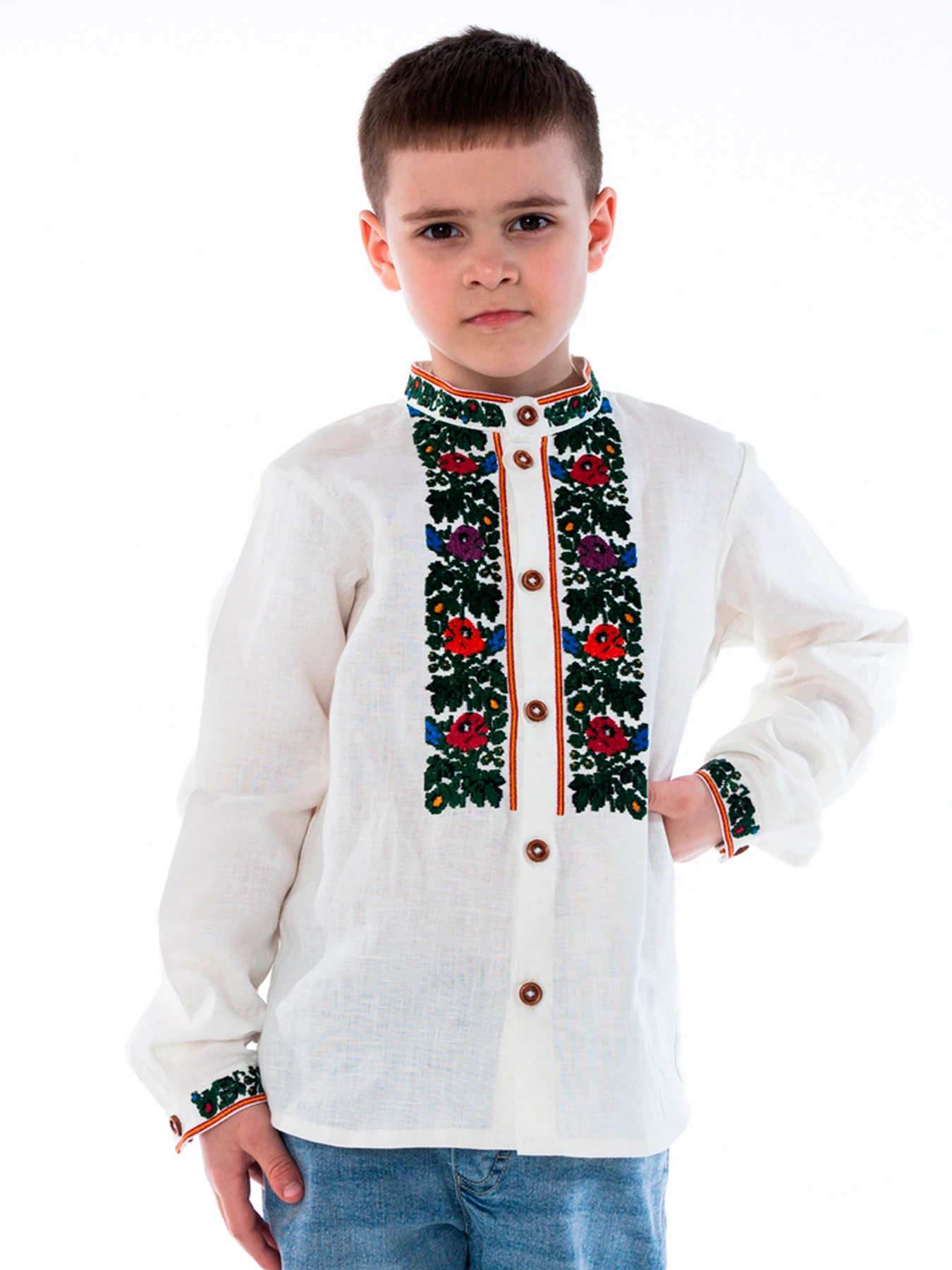 Вышиванки Folk Moda модель fm2884-vershkovij Фото