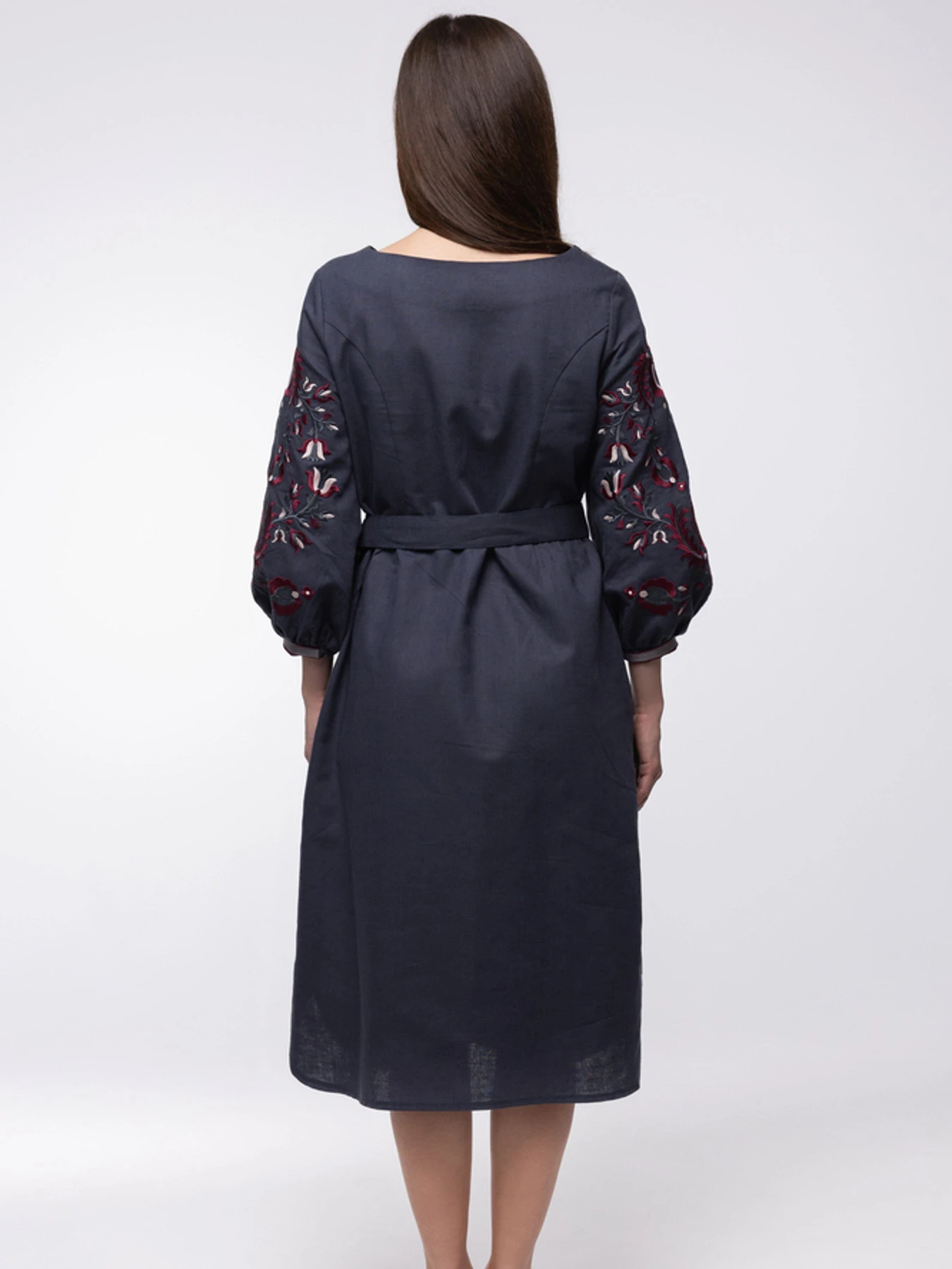 Вышиванки Folk Moda модель fm2865-antracit Фото