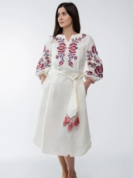 Вышиванки Folk Moda модель fm2868-vershkovij Фото