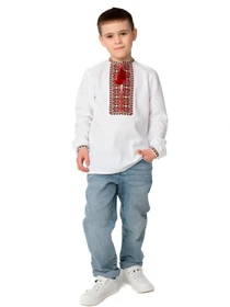 Вышиванки Folk Moda модель fm2871-blij Фото