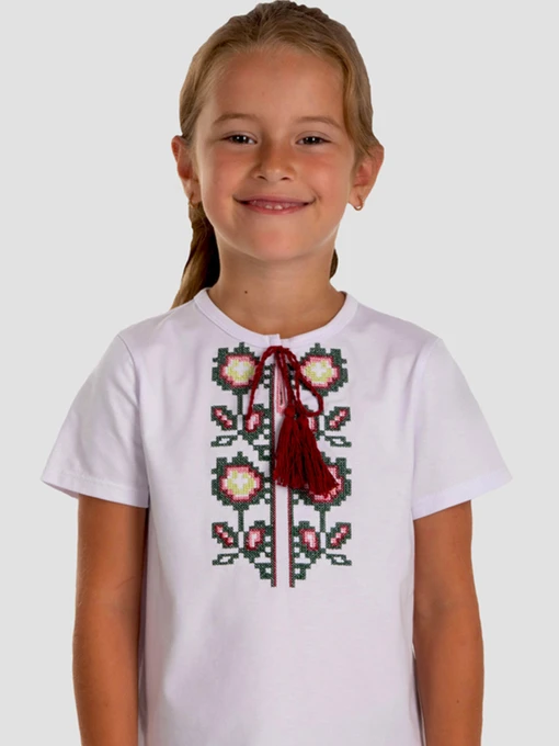Вышиванки Folk Moda модель fm2858-blij Фото