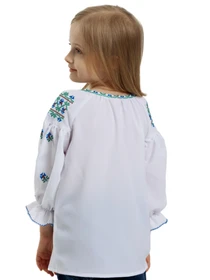 Вышиванки Folk Moda модель fm2859-blij Фото