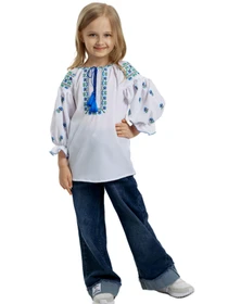 Вышиванки Folk Moda модель fm2859-blij Фото