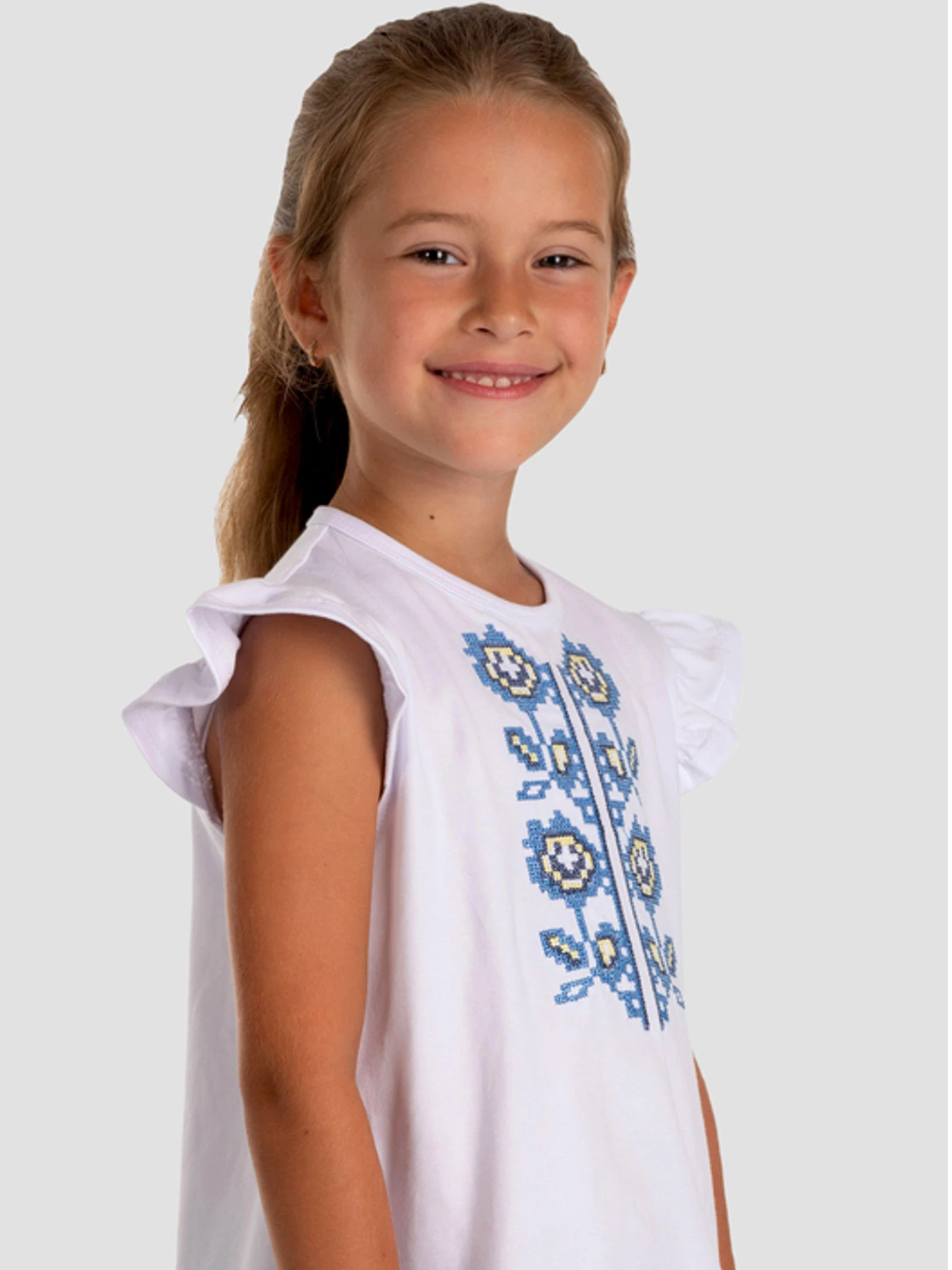 Вышиванки Folk Moda модель fm2861-blij Вышиванки Folk Moda модель fm2861-blij Фото