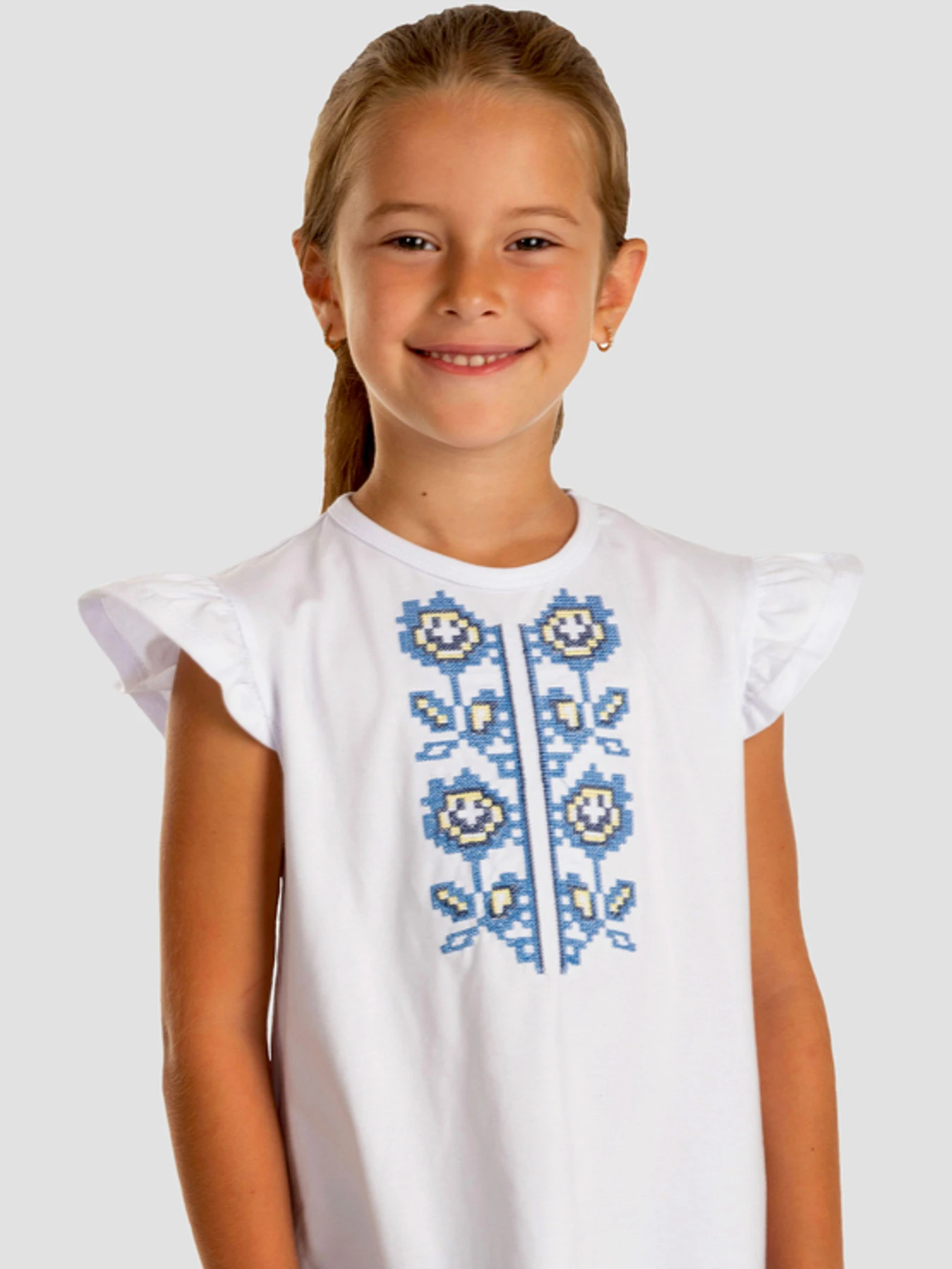 Вышиванки Folk Moda модель fm2861-blij Вышиванки Folk Moda модель fm2861-blij Фото