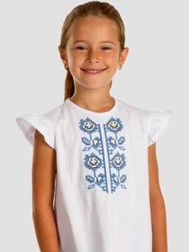 Вышиванки Folk Moda модель fm2861-blij Фото