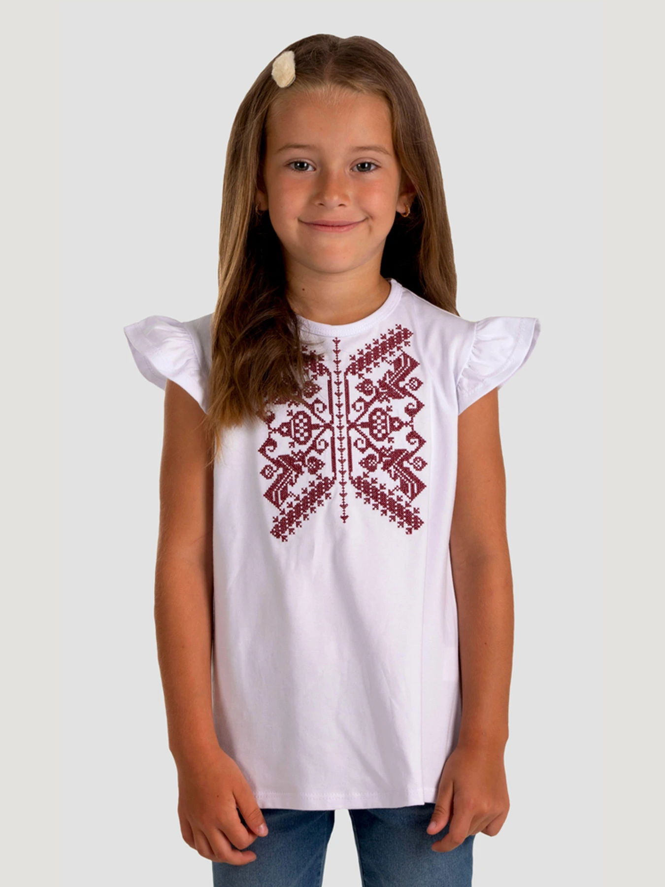 Вышиванки Folk Moda модель fm2862-blij Фото