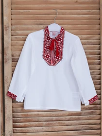 Вышиванки Folk Moda модель fm2854-blij Фото