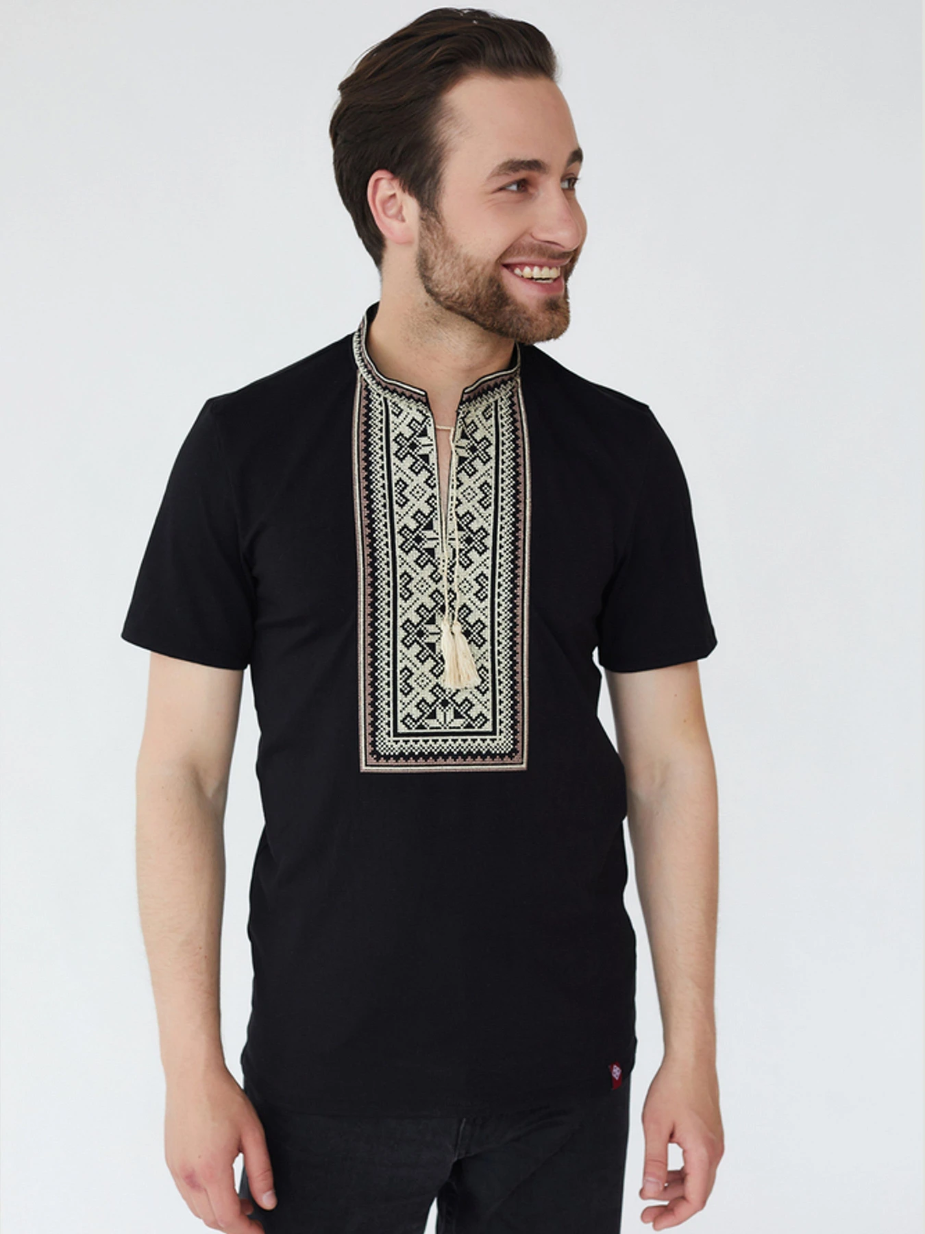 Вышиванки Folk Moda модель fm2823-chornij Фото