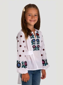 Вышиванки Folk Moda модель fm2825-blij Фото