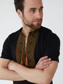 Вышиванки Folk Moda модель fm2826-chornij Фото