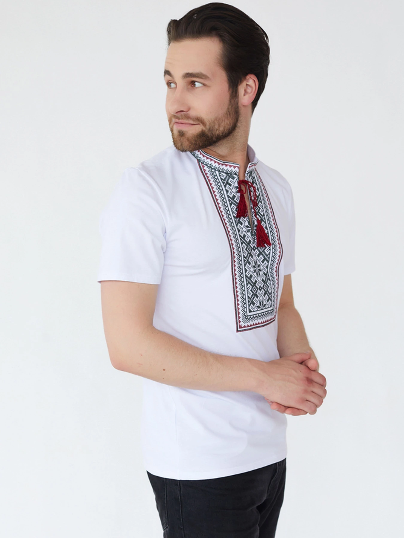 Вышиванки Folk Moda модель fm2830-blij Вышиванки Folk Moda модель fm2830-blij Фото
