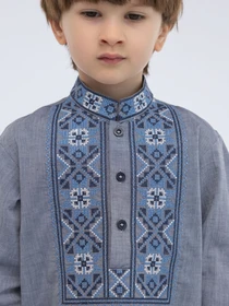 Вышиванки Folk Moda модель fm2800-sinj Фото