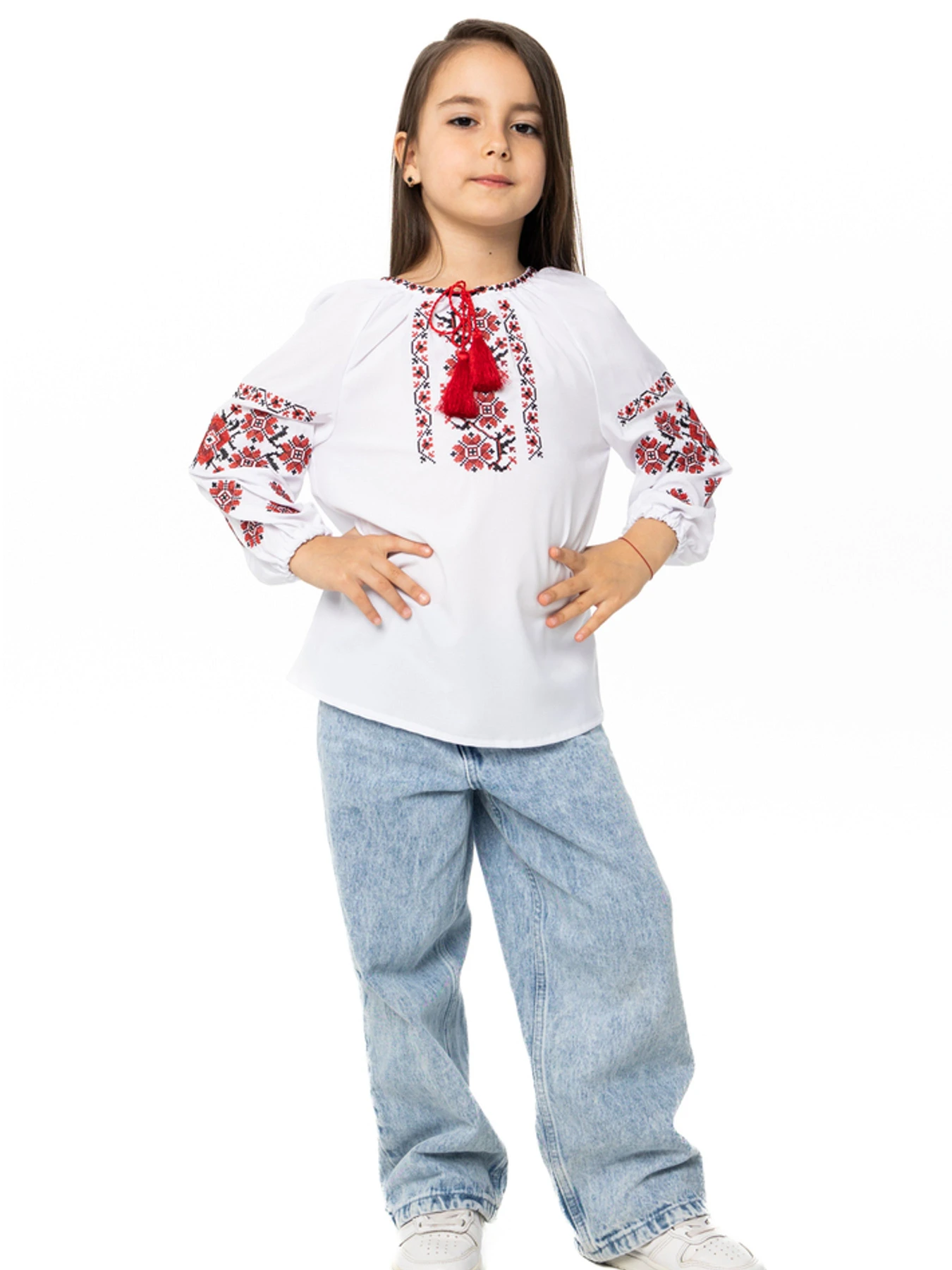 Вышиванки Folk Moda модель fm2802-blij Вышиванки Folk Moda модель fm2802-blij Фото