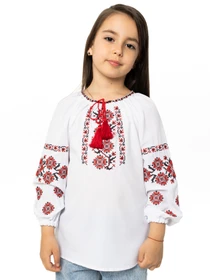 Вышиванки Folk Moda модель fm2802-blij Фото