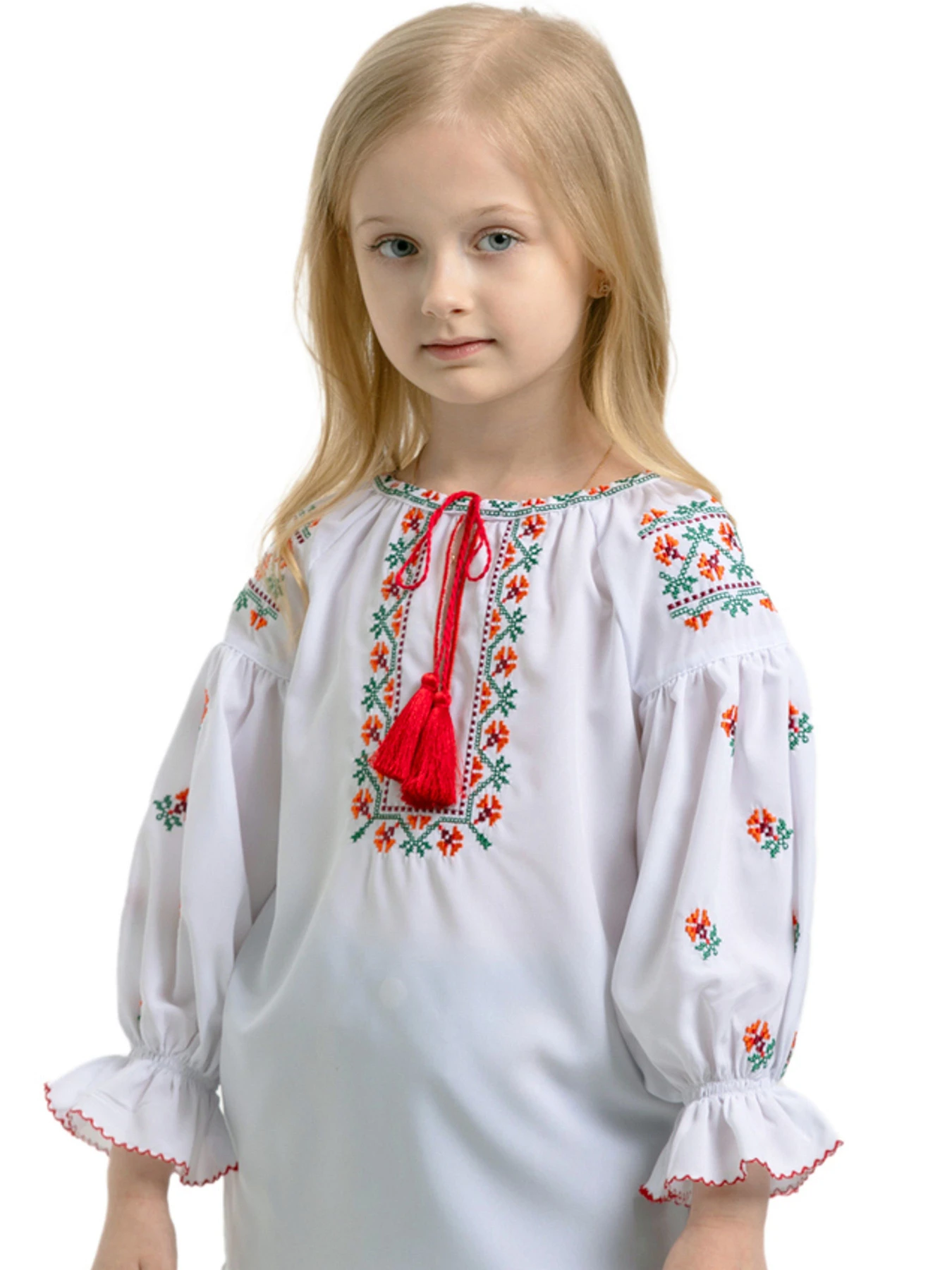 Вышиванки Folk Moda модель fm2807-blij Фото