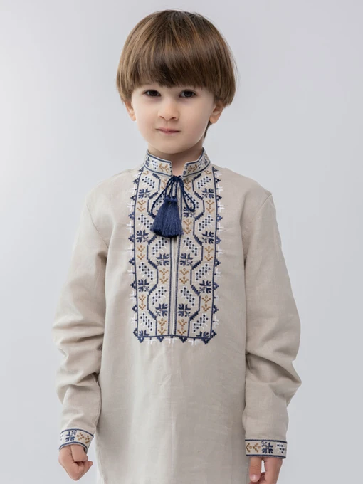 Вышиванки Folk Moda модель fm2714-srij Фото