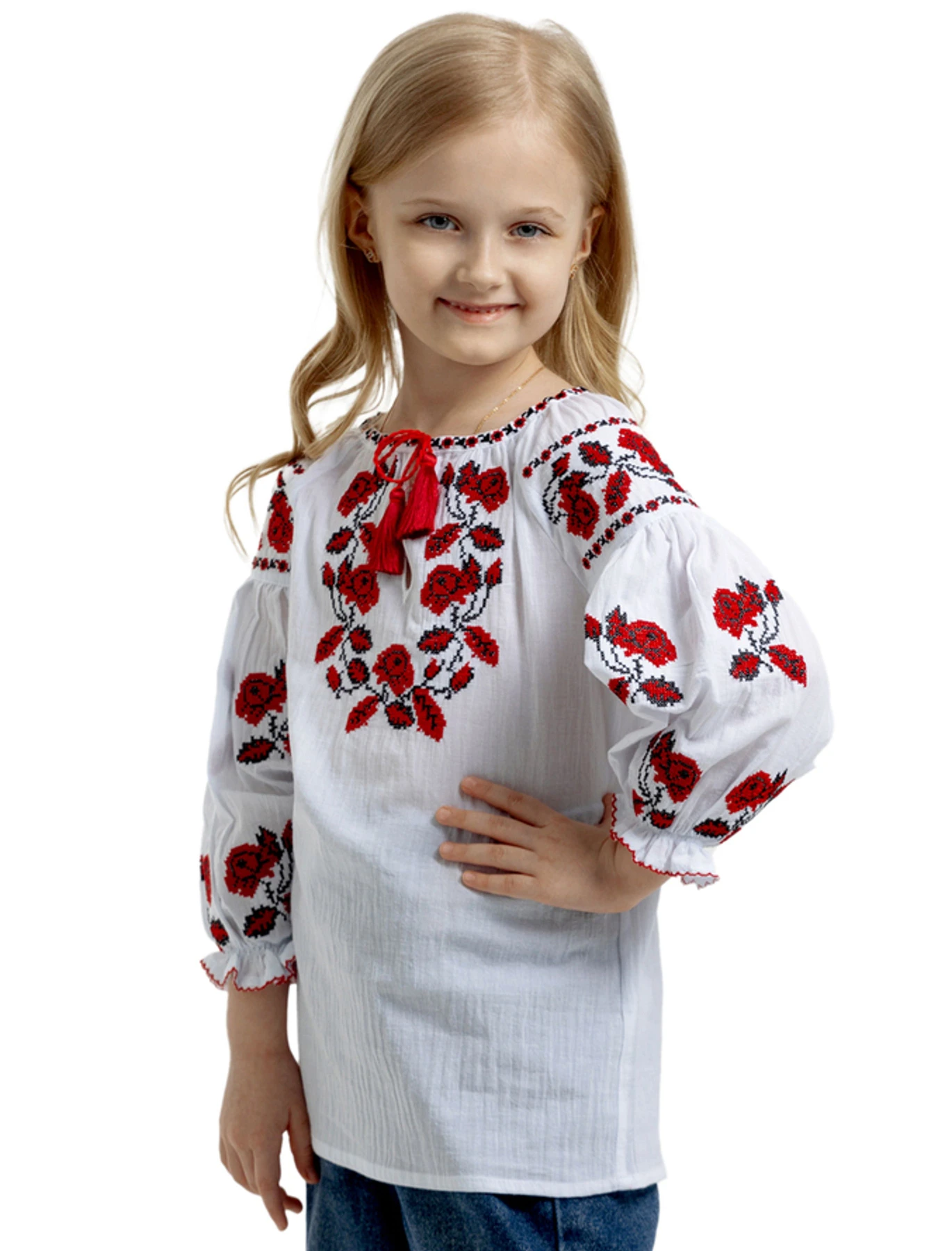 Вышиванки Folk Moda модель fm2717-blij Фото