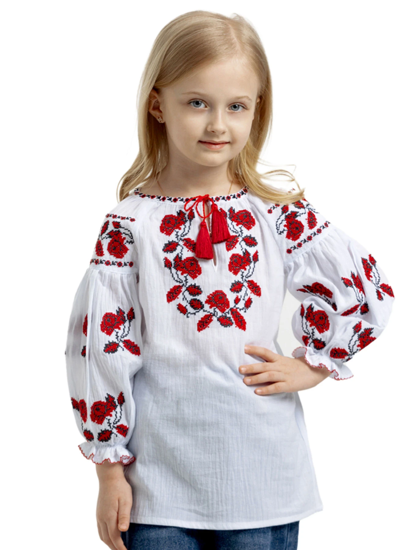 Вышиванки Folk Moda модель fm2717-blij Фото