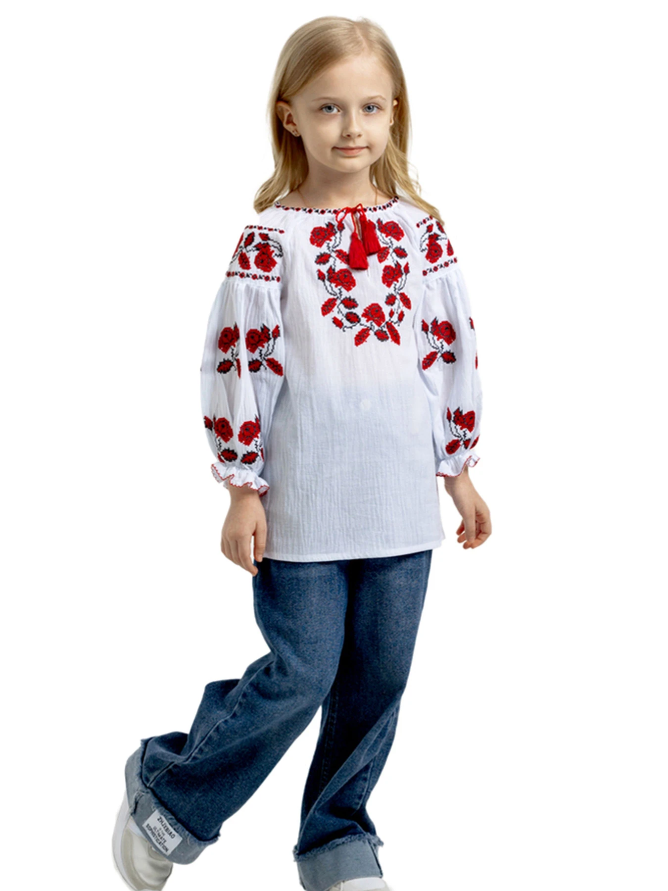 Вышиванки Folk Moda модель fm2717-blij Фото