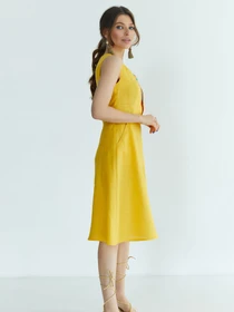 Вышиванки Folk Moda модель fm2721-zhovtij Фото