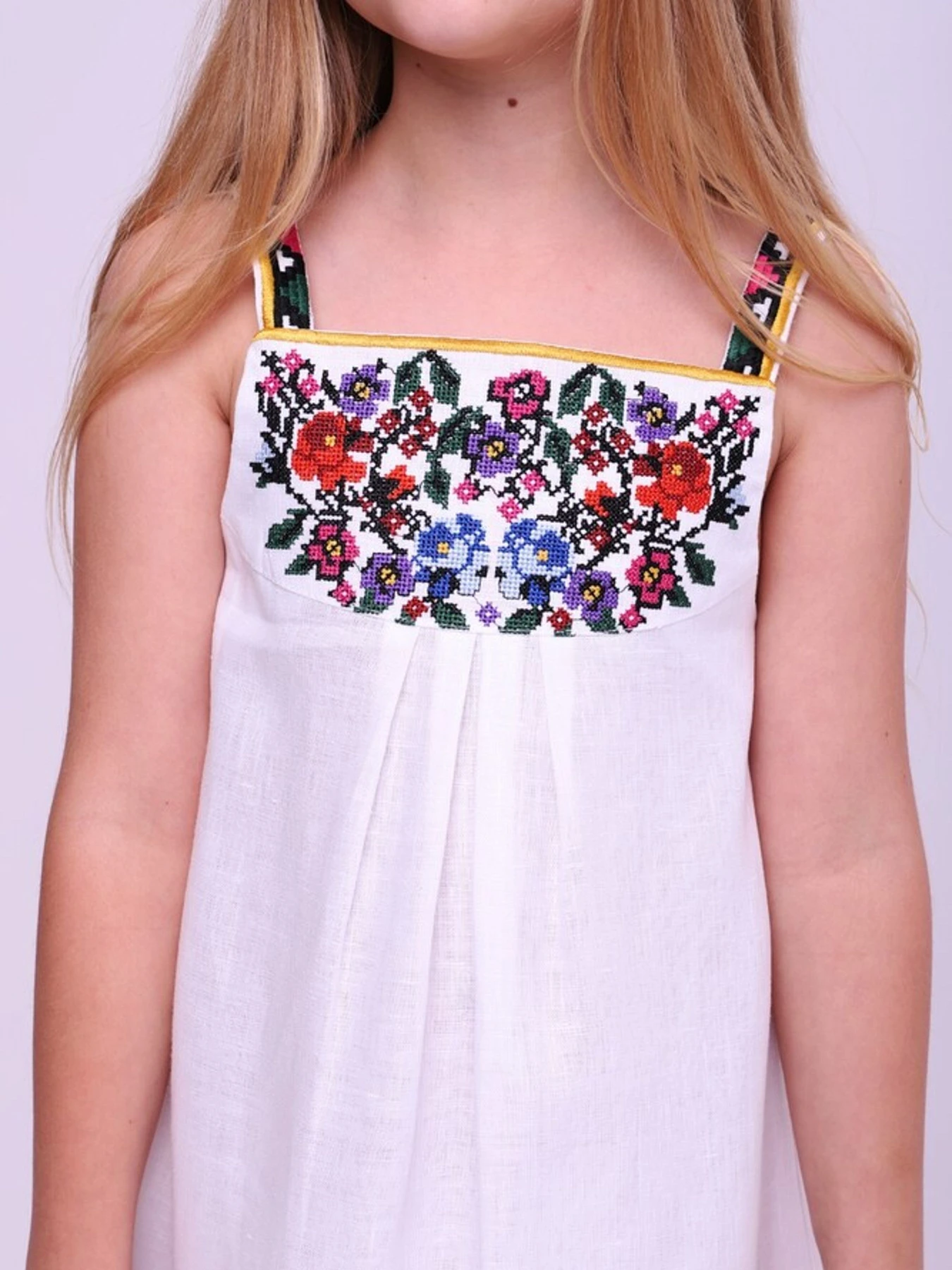 Вышиванки Folk Moda модель fm2552-blij Фото