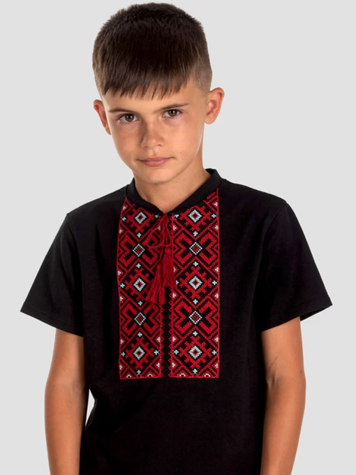 Вышиванки Folk Moda модель fm2684-chornij Фото