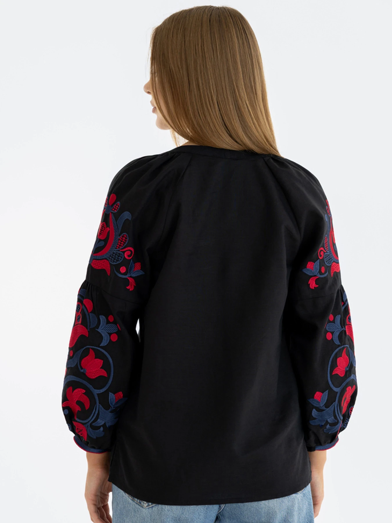 Вышиванки Folk Moda модель fm2703-chornij Фото