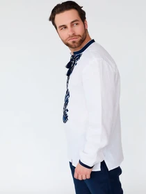Вышиванки Folk Moda модель fm2163-blij Фото