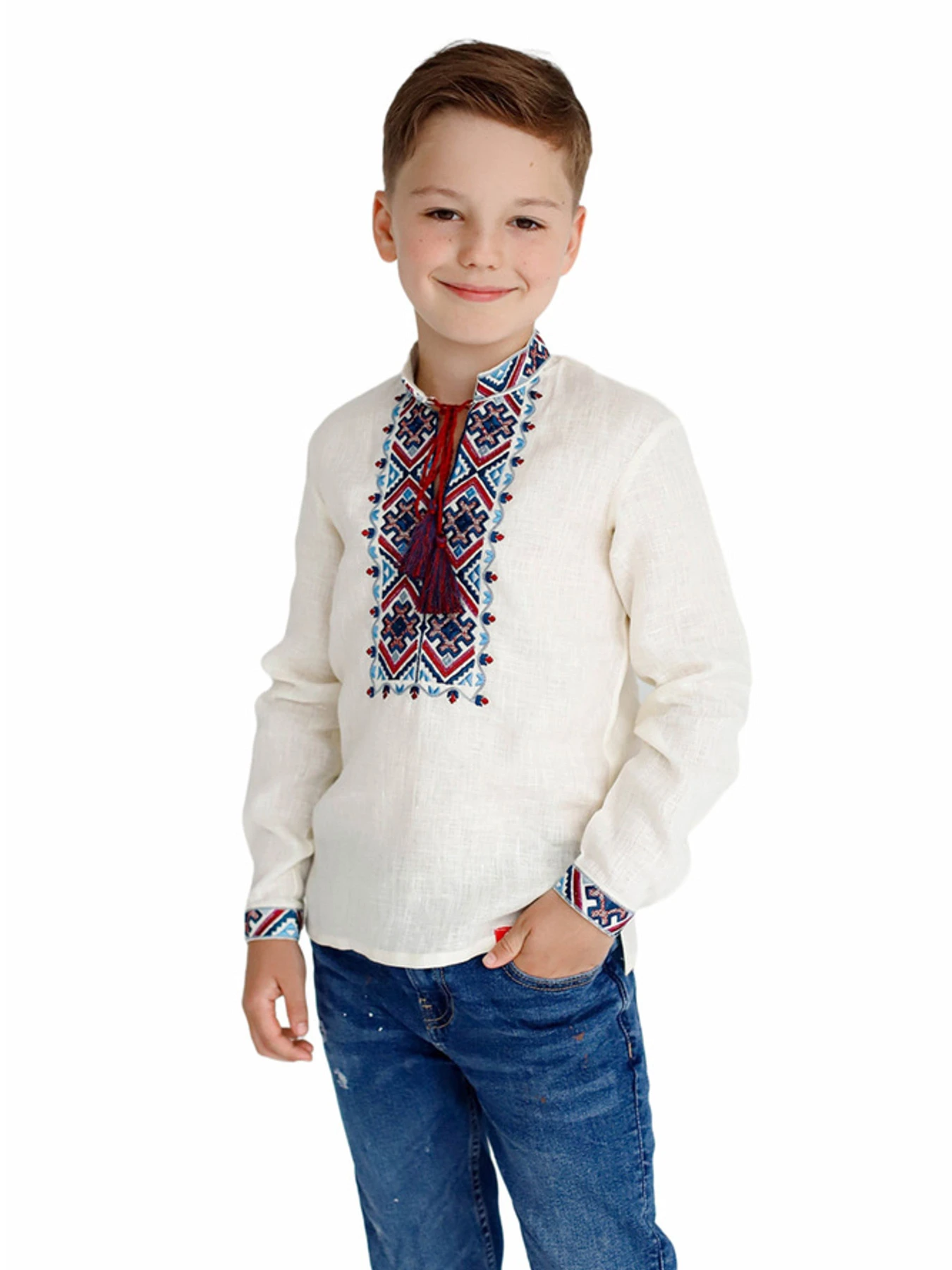 Вышиванки Folk Moda модель fm2507-vershkovij Вышиванки Folk Moda модель fm2507-vershkovij Фото
