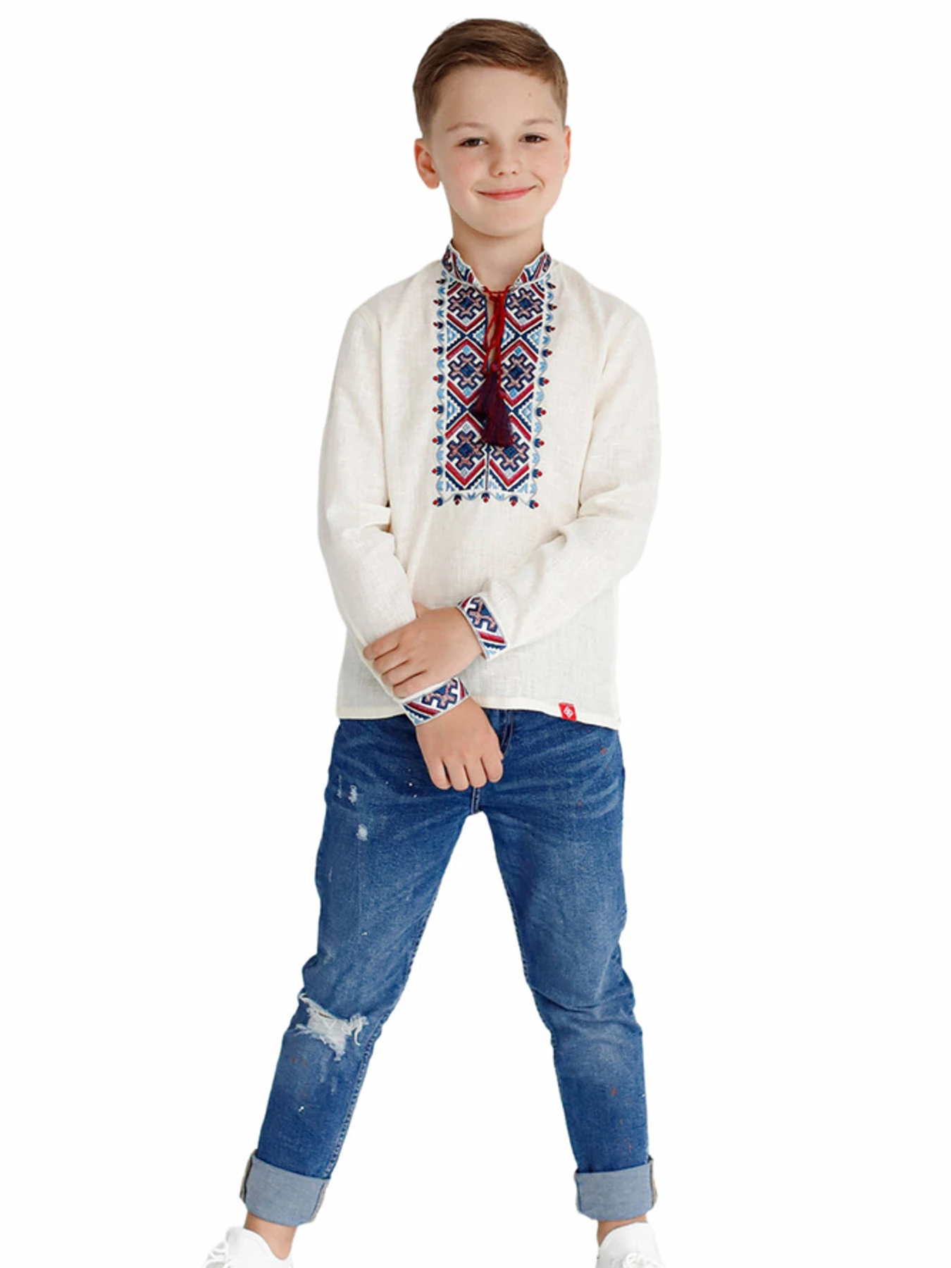 Вышиванки Folk Moda модель fm2507-vershkovij Вышиванки Folk Moda модель fm2507-vershkovij Фото