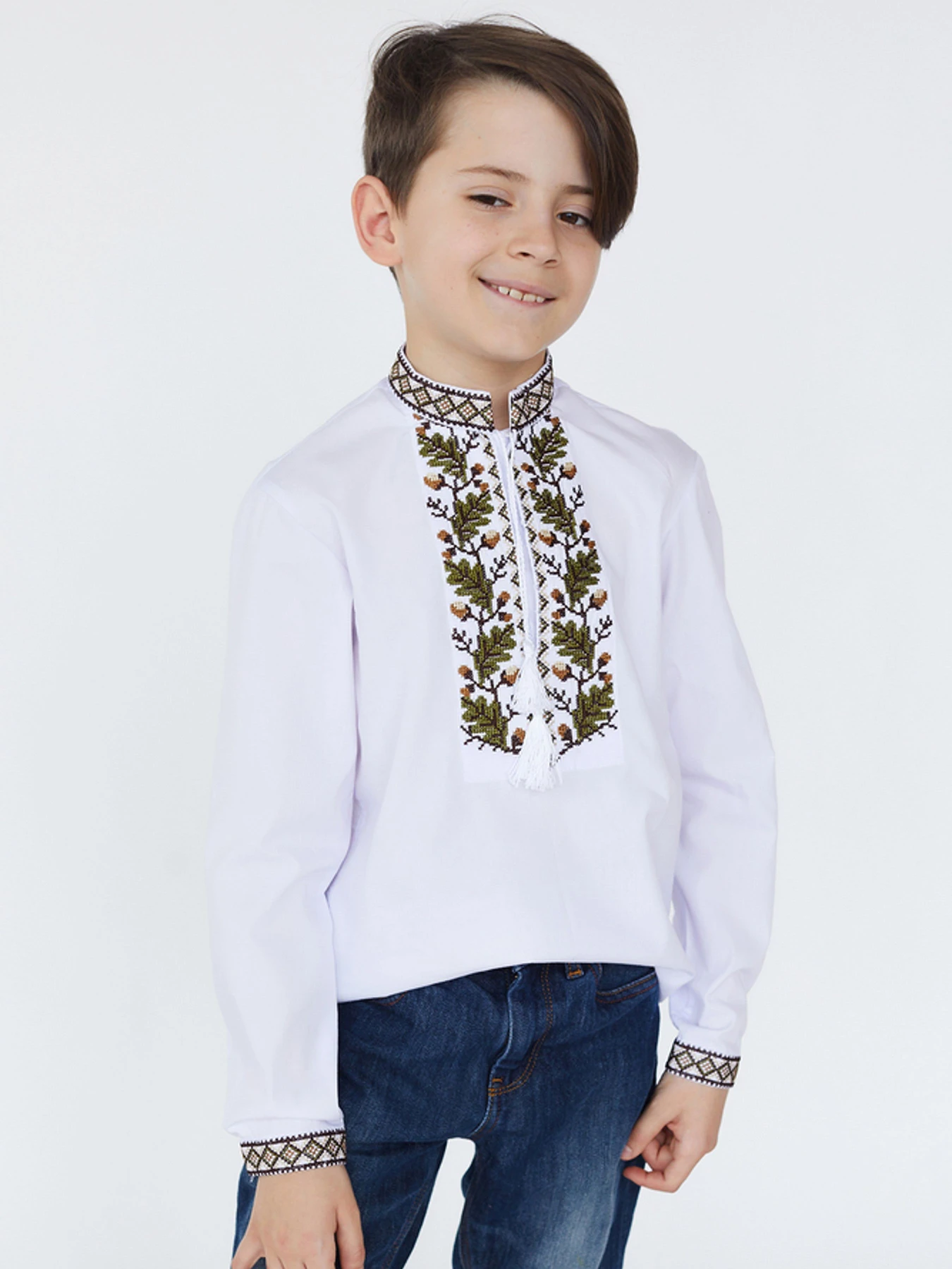 Вышиванки Folk Moda модель fm2508-blij Вышиванки Folk Moda модель fm2508-blij Фото