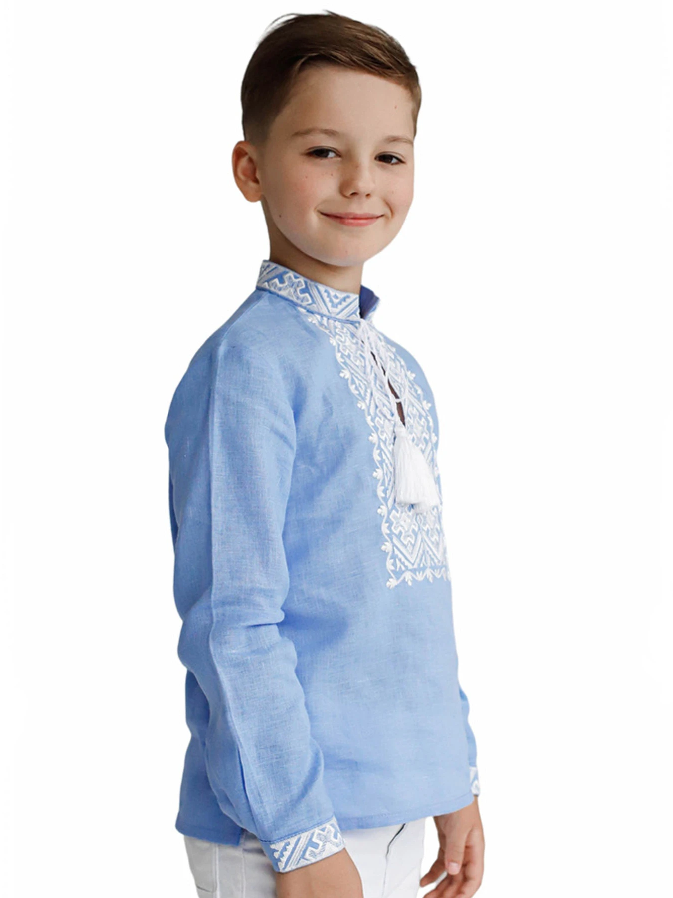 Вышиванки Folk Moda модель fm2513-blakitnij Фото