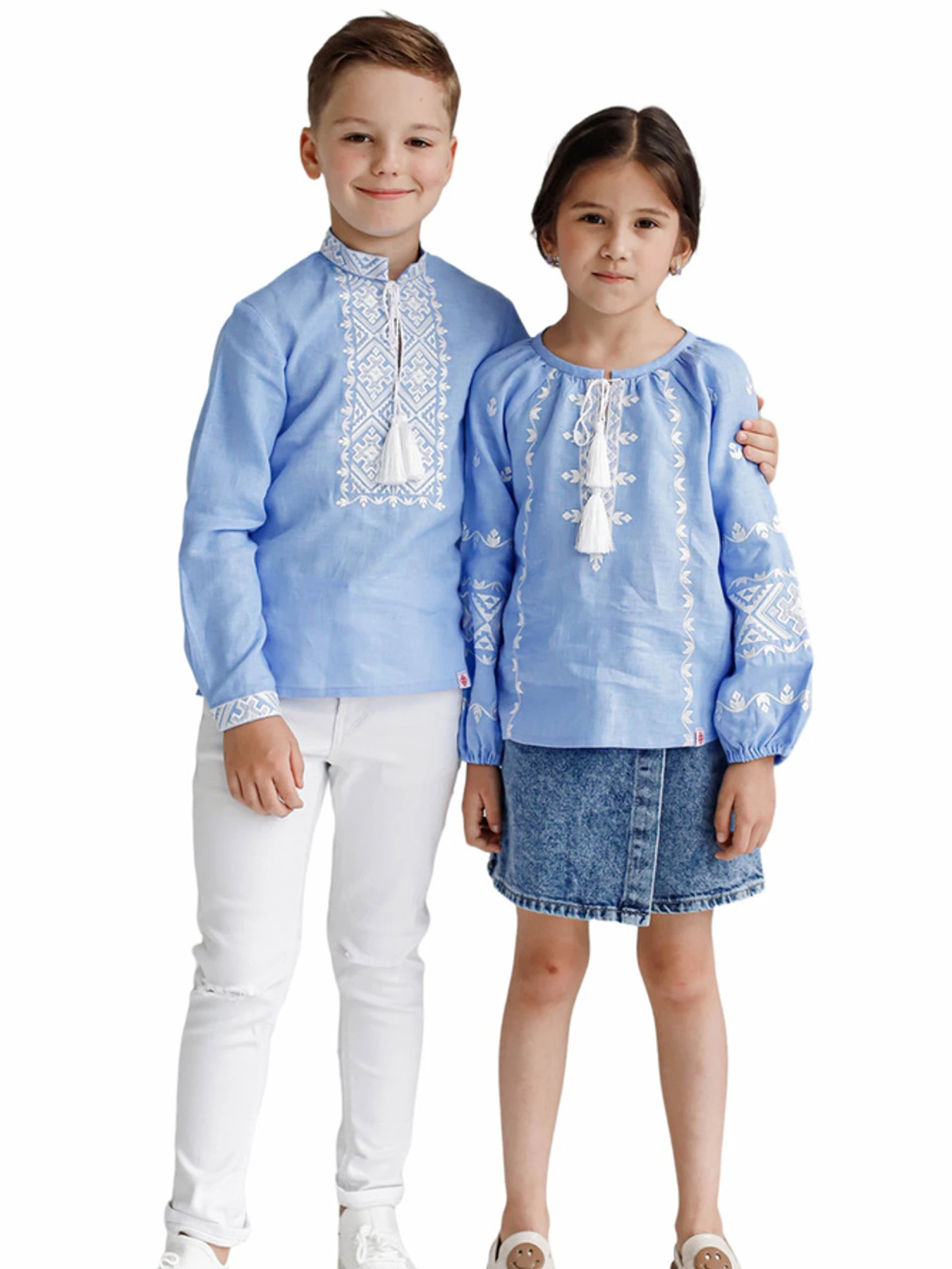 Вышиванки Folk Moda модель fm2513-blakitnij Фото