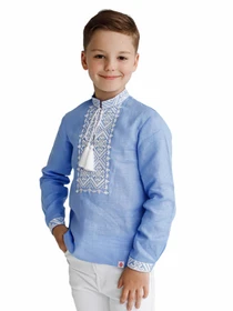 Вышиванки Folk Moda модель fm2513-blakitnij Фото