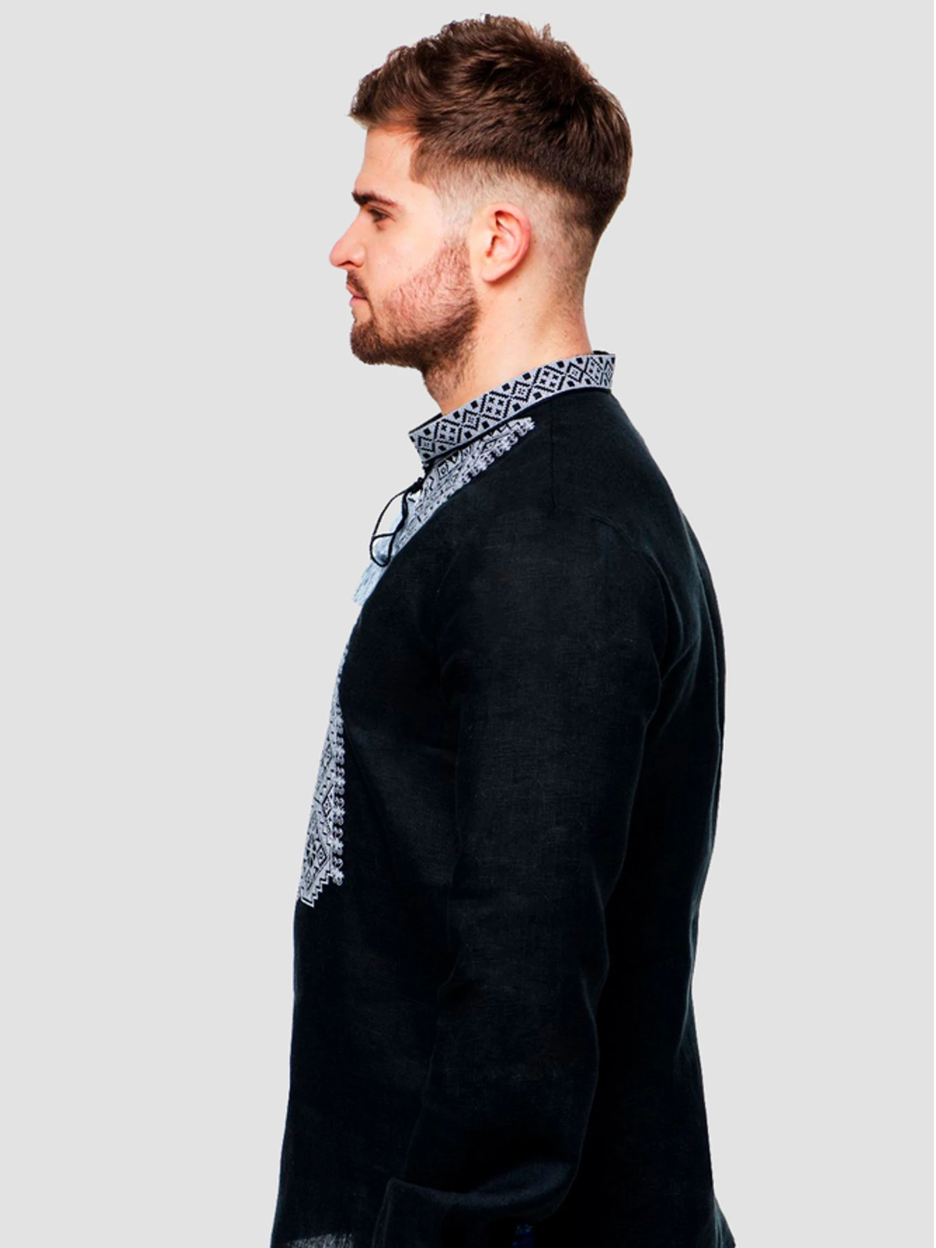 Вышиванки Folk Moda модель fm2153-chornij Вышиванки Folk Moda модель fm2153-chornij Фото