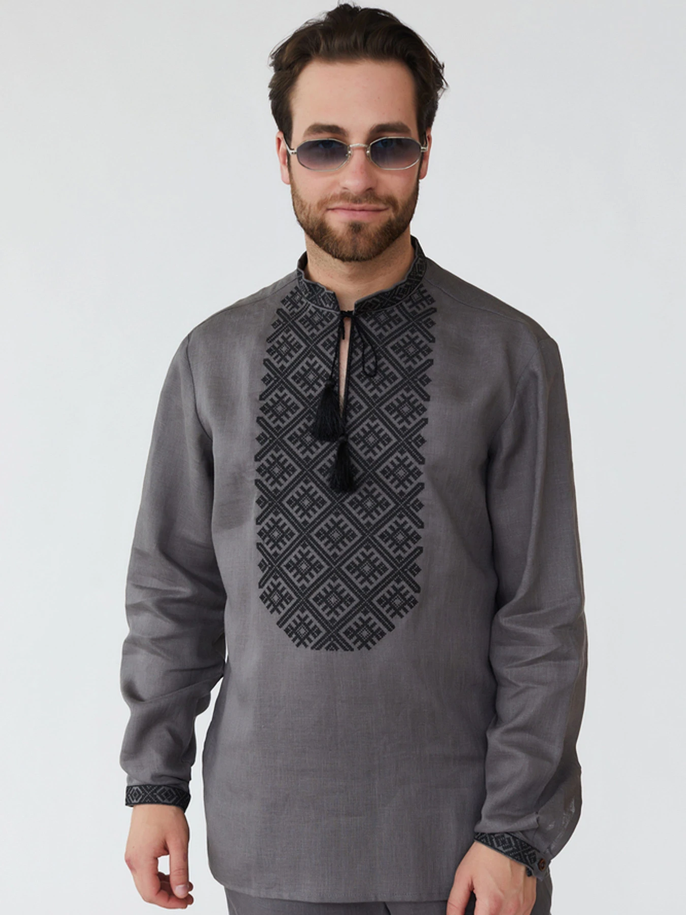Вышиванки Folk Moda модель fm2157-graft Фото