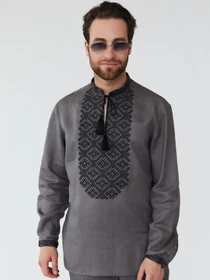 Вышиванки Folk Moda модель fm2157-graft Фото